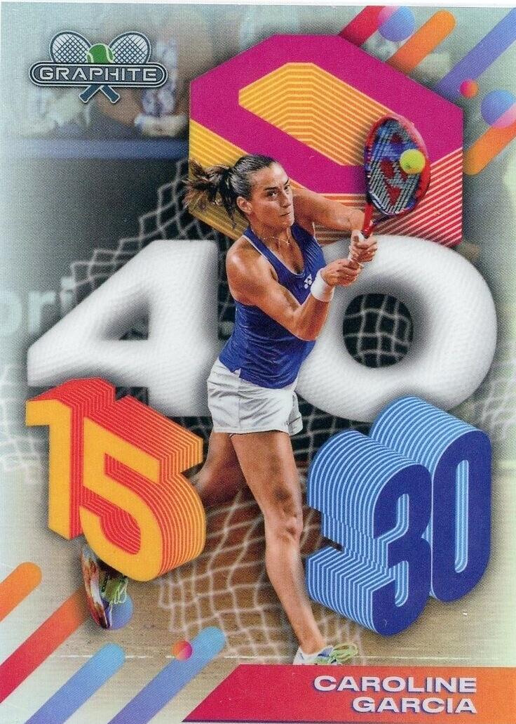 Caroline Garcia #SS-CG Tennis Cards 2024 Topps Graphite Scoring Sensations