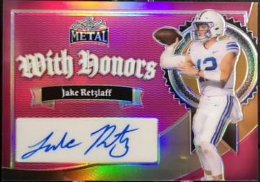 Jake Retzlaff [Pink Prismatic] #WH-JR1