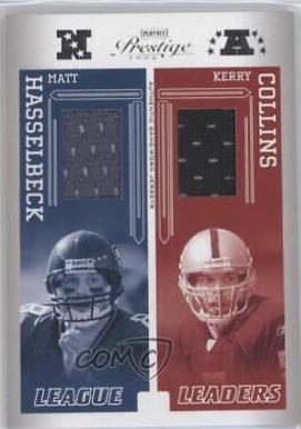 Matt Hasselbeck_Kerry Collins #LL-4 Football Cards 2006 Playoff Prestige League Leaders