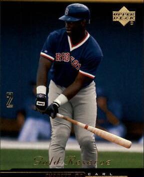 Carl Everett #75 Baseball Cards 2000 Upper Deck Gold Reserve