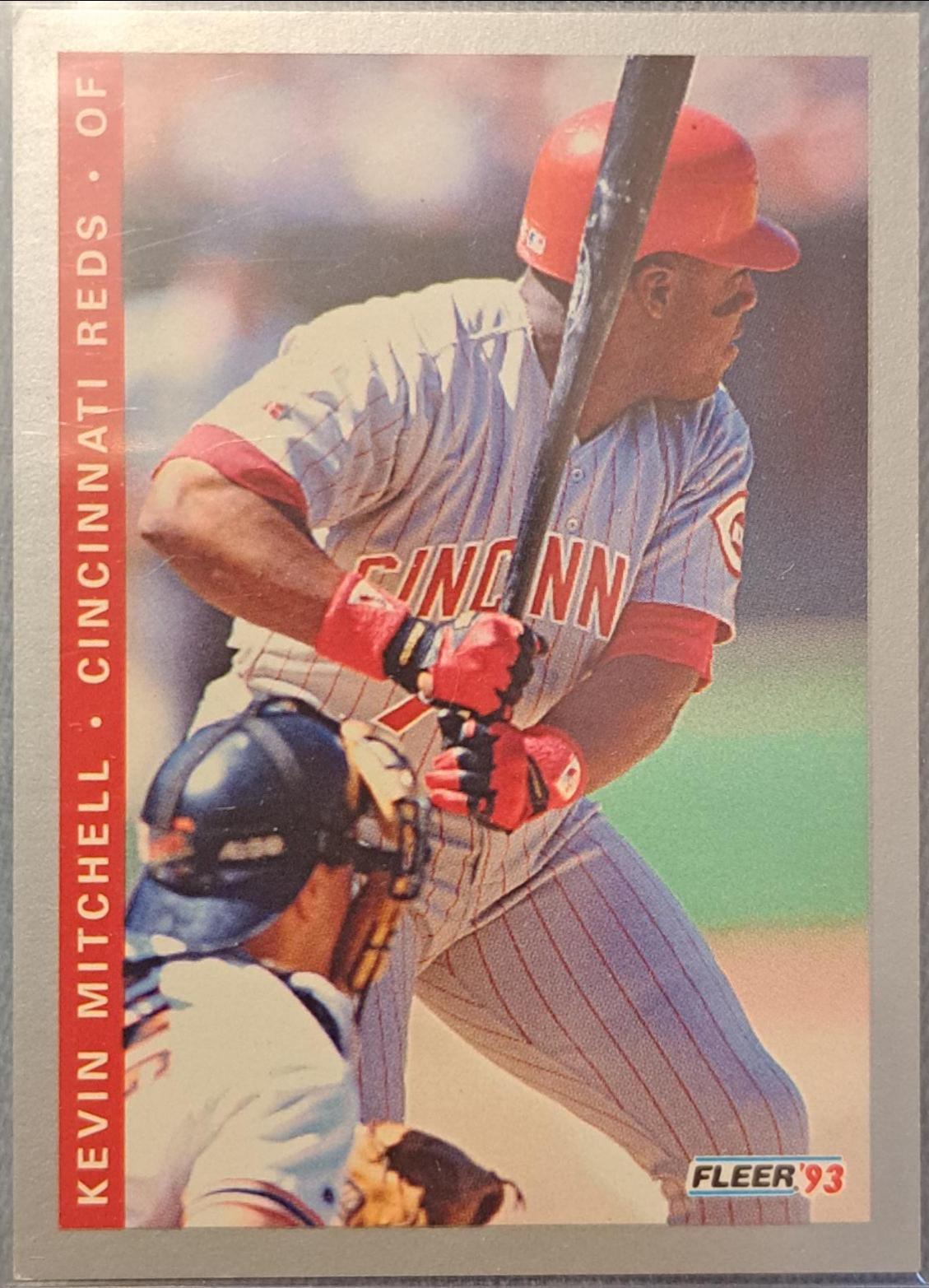 Kevin Mitchell #F-17 Baseball Cards 1993 Fleer Final Edition