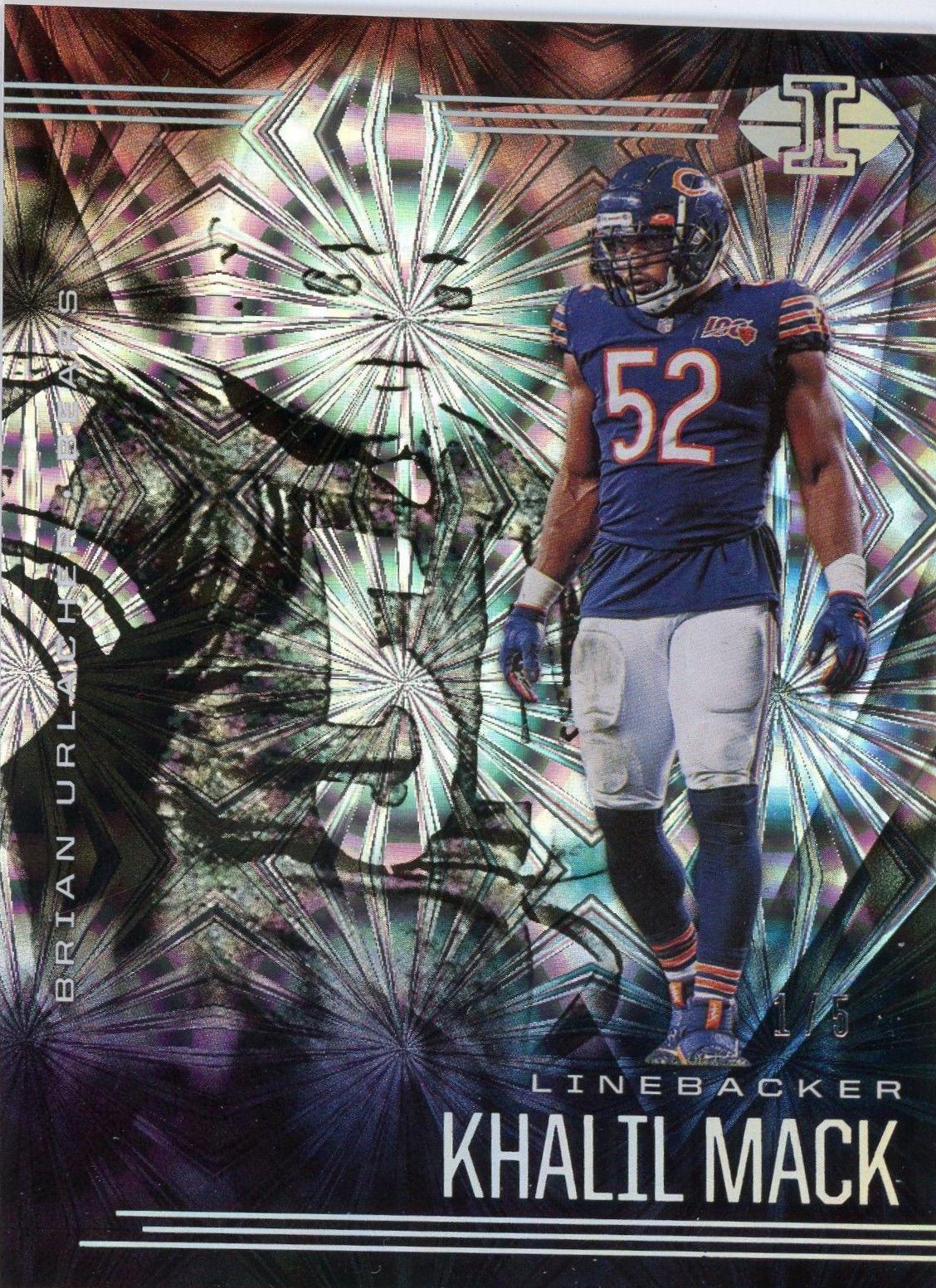 Brian Urlacher / Khalil Mack #53 2020 Panini Illusions Football