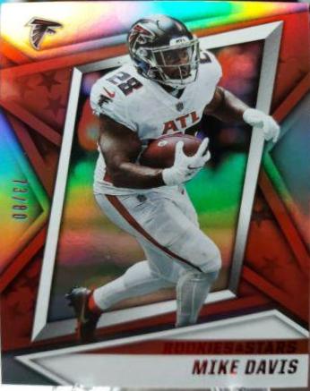 Mike Davis #3 Football Cards 2021 Panini Rookies and Stars