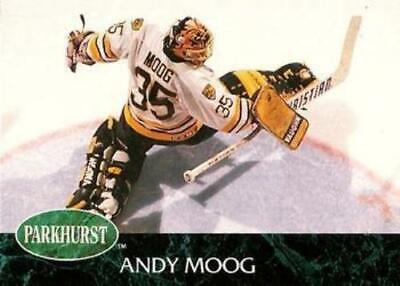 Andy Moog #3 Hockey Cards 1992 Parkhurst