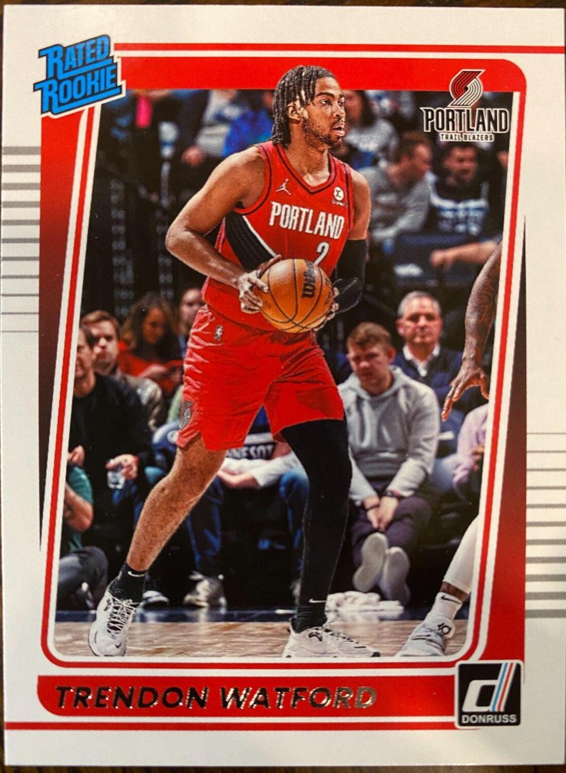 Trendon Watford #296 Basketball Cards 2021 Panini Chronicles