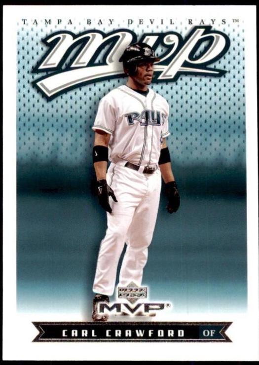 Carl Crawford #199 2003 Upper Deck MVP Baseball