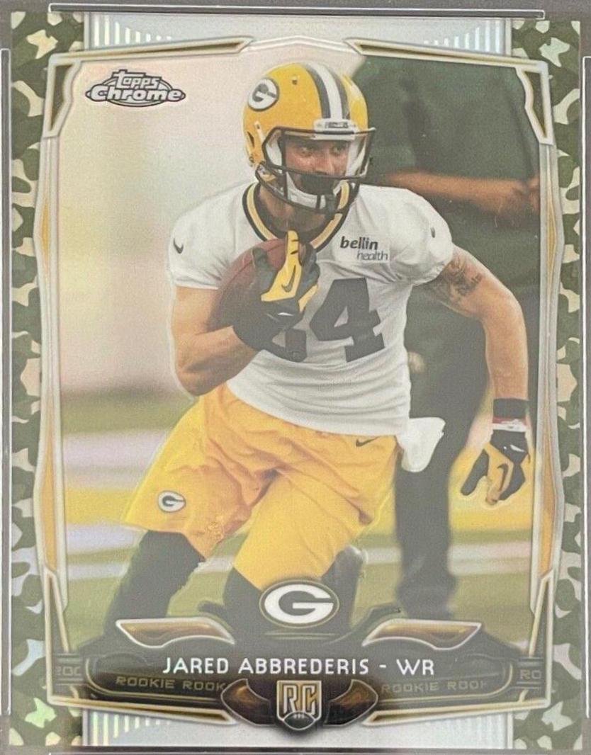 Jared Abbrederis [Camo Refractor] #130
