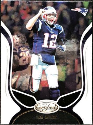 Tom Brady #1 Football Cards 2019 Panini Certified