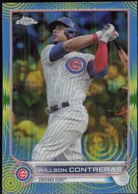 Willson Contreras [Sonic Blue Yellow Pulse] #136