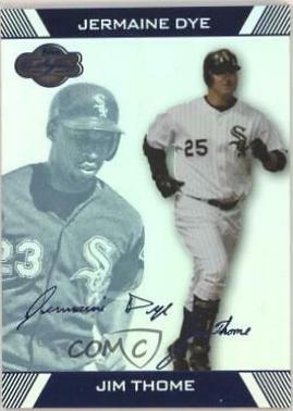 Jermaine Dye, Jim Thome [Blue] #86