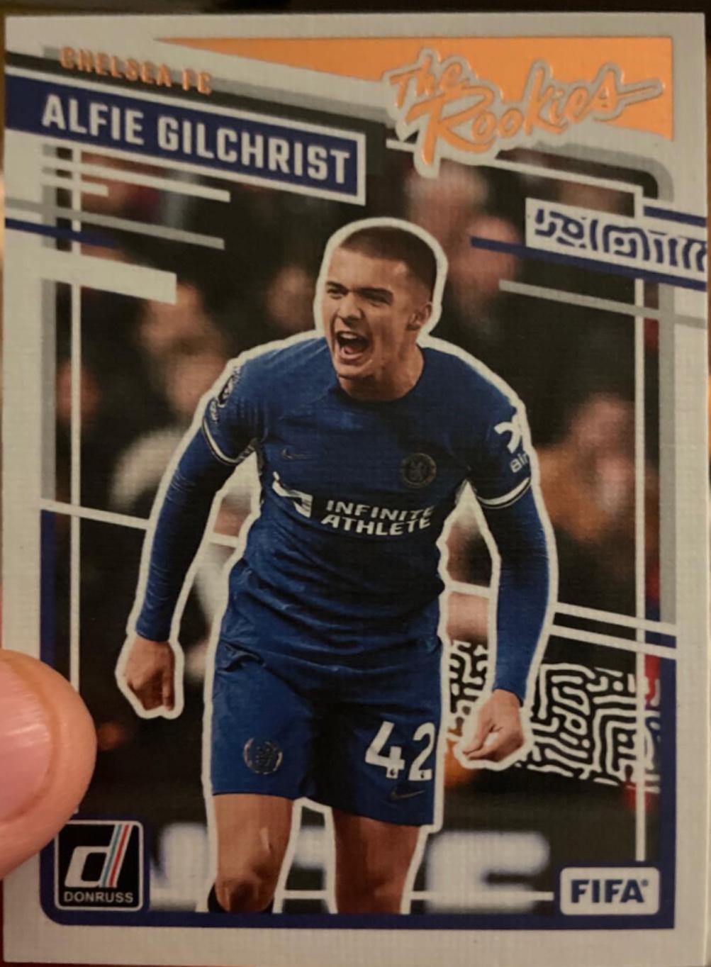 Alfie Gilchrist #4 Soccer Cards 2023 Panini Donruss The Rookies