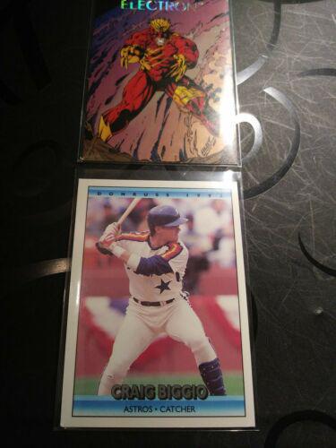 Craig Biggio #75 Baseball Cards 1992 Donruss