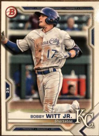 Bobby Witt Jr. #BP-1 Baseball Cards 2021 Bowman Paper Prospects