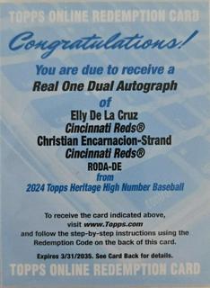 Elly De La Cruz / Christian Encarnacion-Strand