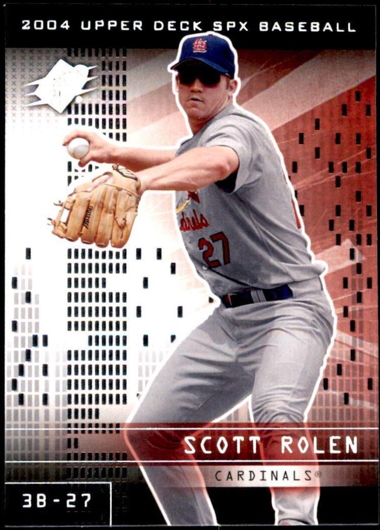 Scott Rolen #23 Baseball Cards 2004 Spx