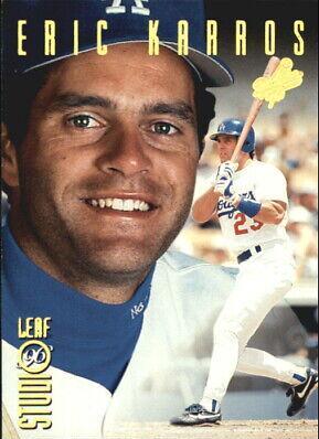 eric karros #7 Baseball Cards 1996 Studio