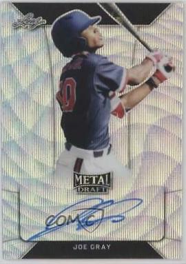 Joe Gray #BA-JG1 2018 Leaf Metal Draft Autograph Baseball