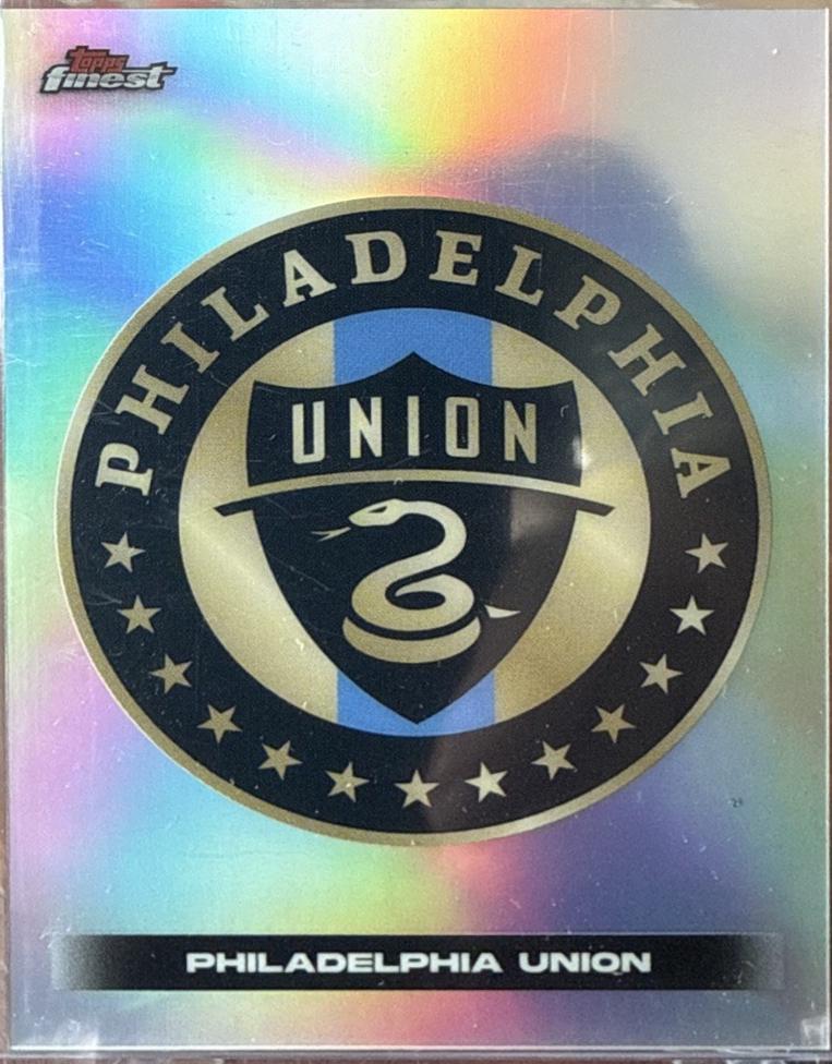 Philadelphia Union #TL-21 Soccer Cards 2024 Topps Finest MLS Team Logo