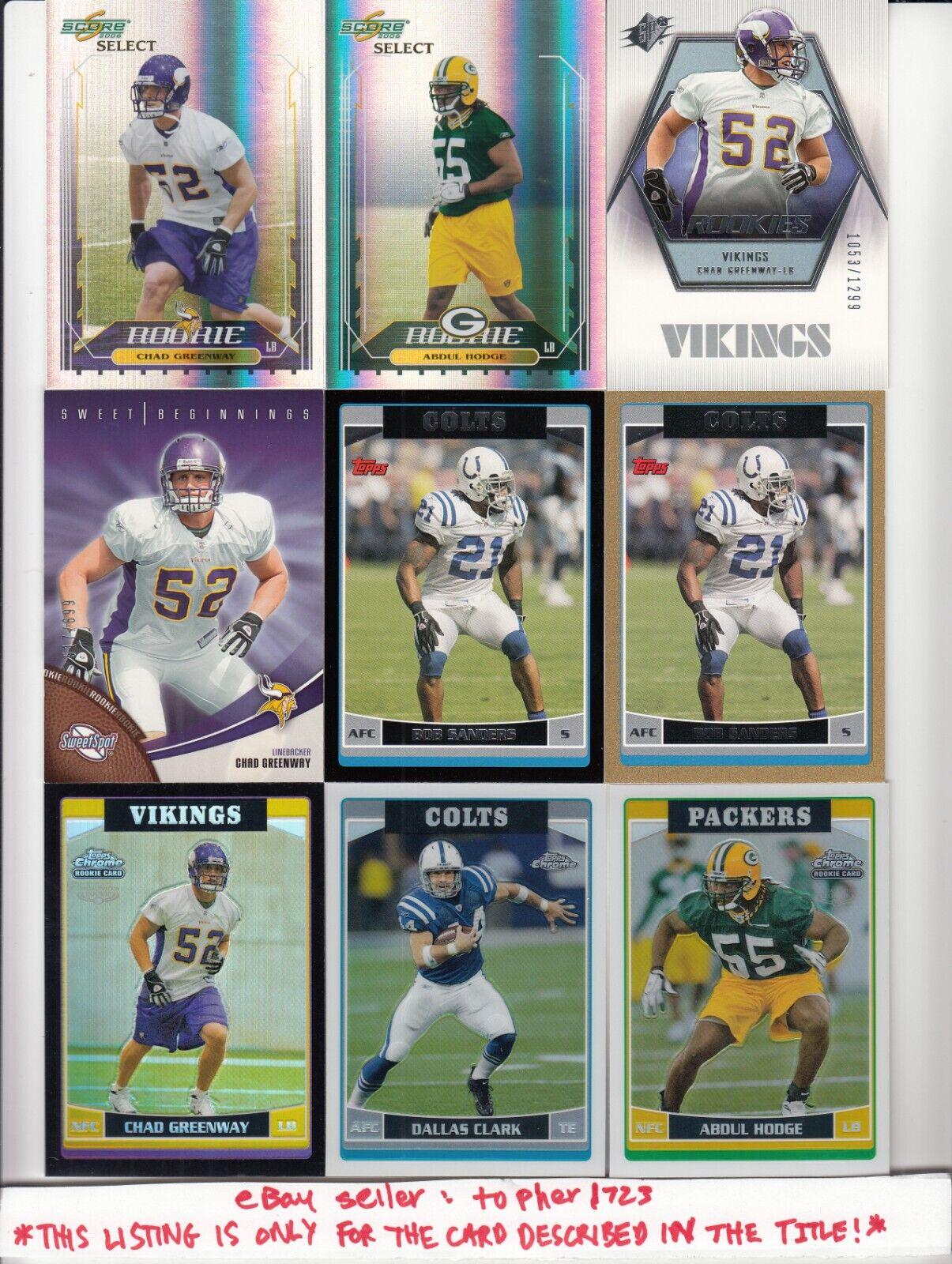 Chad Greenway [Black Refractor] #232
