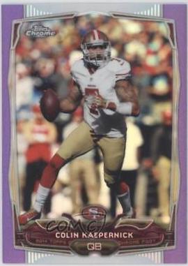 Colin Kaepernick [Throwing Purple Refractor] #56