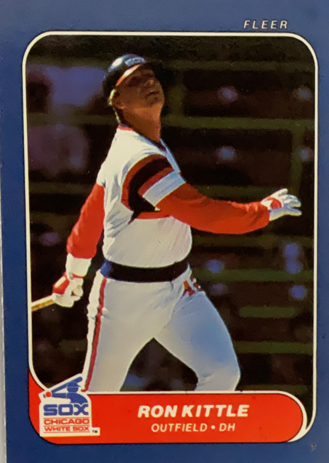 Ron Kittle #45 Baseball Cards 1986 Fleer Mini