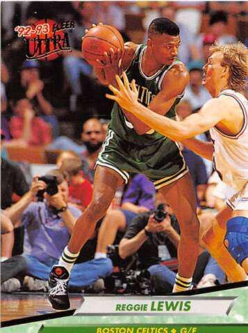 Reggie Lewis #13 Basketball Cards 1992 Ultra