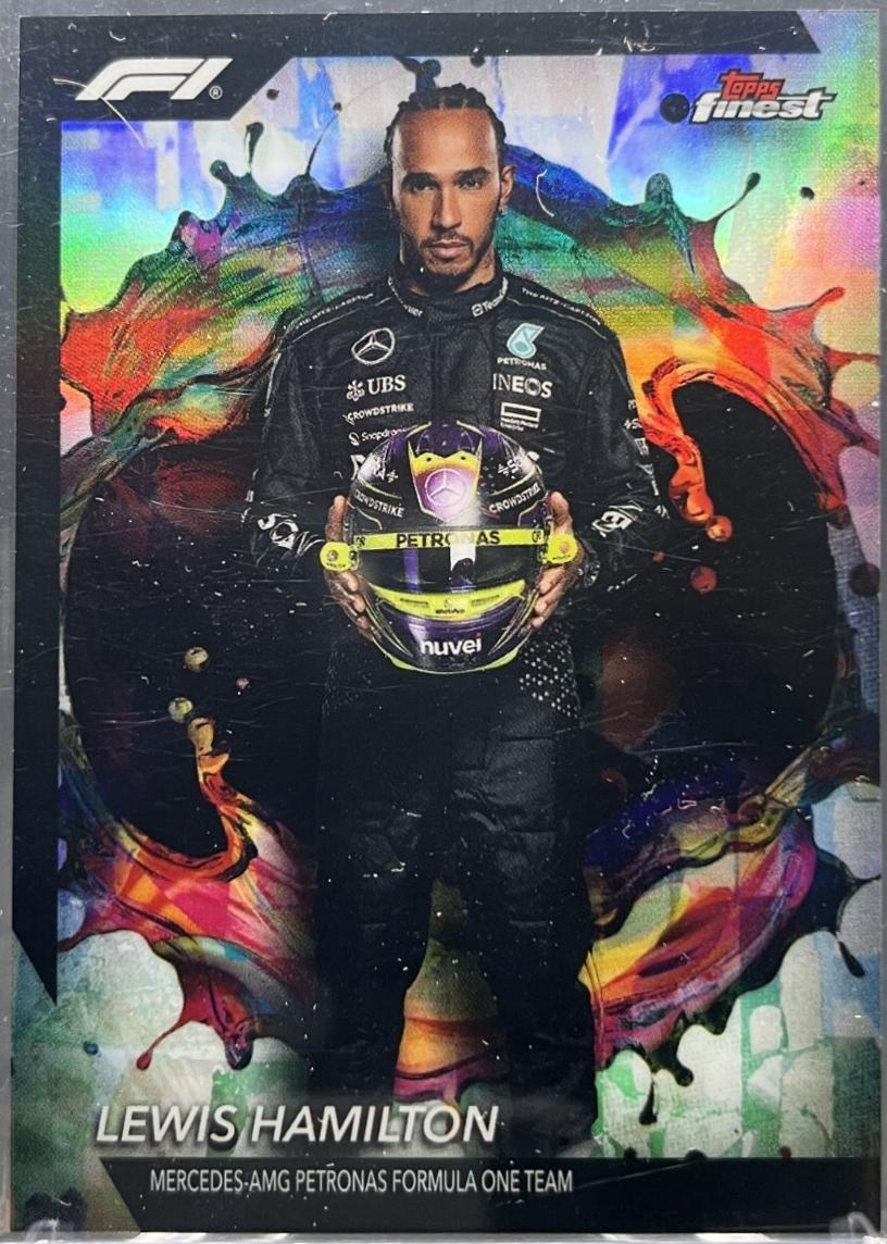 Lewis Hamilton [Refractor] #206 Prices | 2024 Topps Finest Formula 1 ...