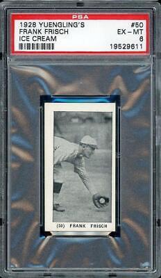 Frank Frisch #50 Baseball Cards 1928 Yuengling's Ice Cream