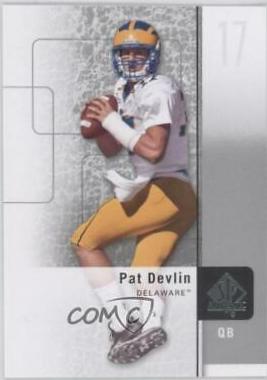 Pat Devlin #19 Football Cards 2011 SP Authentic