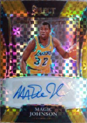 Magic Johnson [Gold Prizm] #SS-MJN