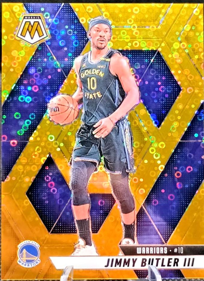 Jimmy Butler III [Fast Break Gold] #148 Prices | 2024 Panini Mosaic ...