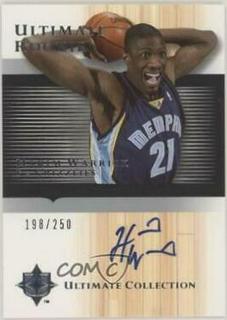 Hakim Warrick Autograph