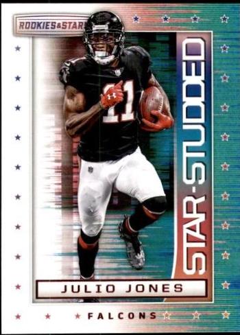 Julio Jones #SS-5 Football Cards 2018 Panini Rookies & Stars Star-Studded