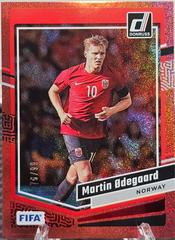 Martin Odegaard [Red] #42 Soccer Cards 2023 Panini Donruss Prices