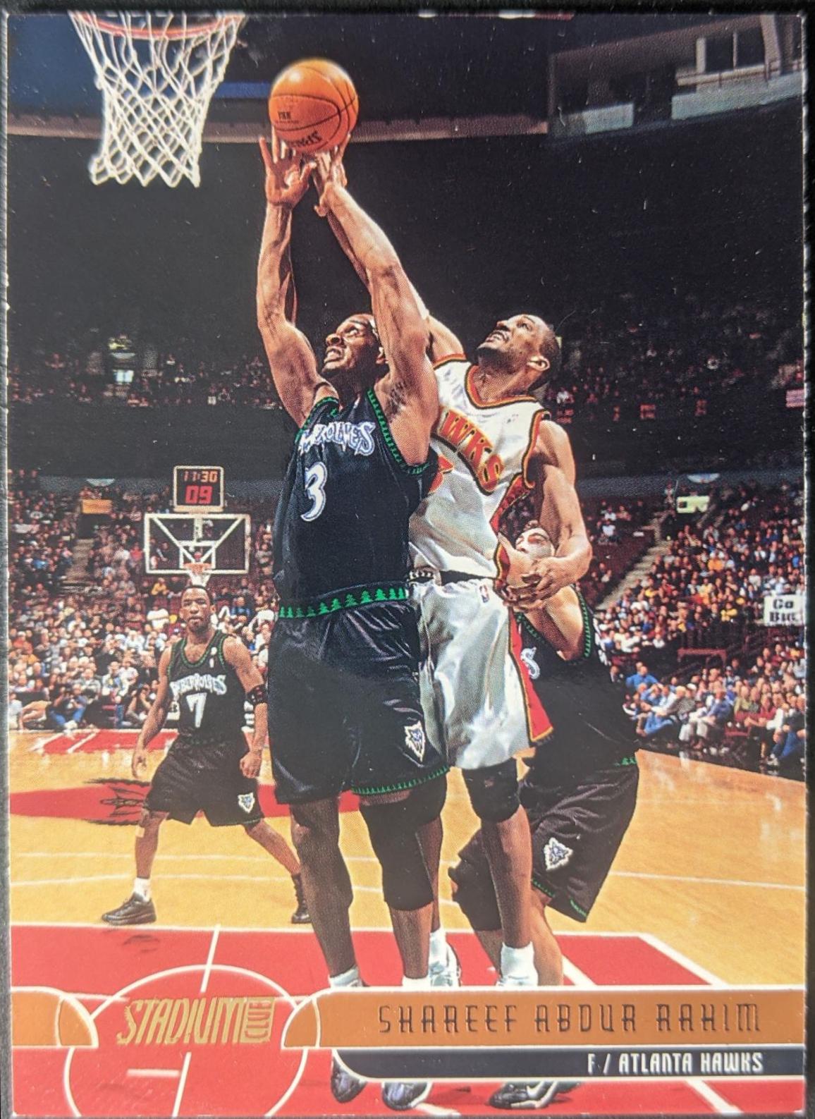 Shareef Abdur-Rahim #52 Basketball Cards 2001 Stadium Club