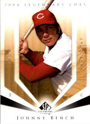 Johnny Bench #60 2004 Sp Legendary Cuts Baseball