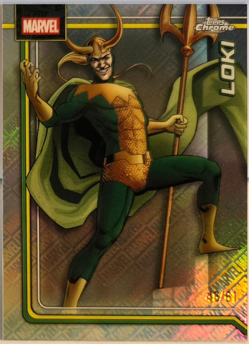 Loki [Marvel Logofractor] #131 Prices | Marvel 2026 Topps Chrome