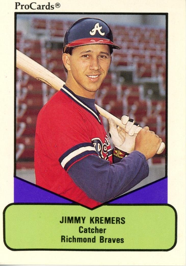 Jimmy Kremers #406 Baseball Cards 1990 ProCards AAA