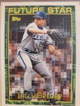 Billy Brewer #123 Baseball Cards 1994 Topps