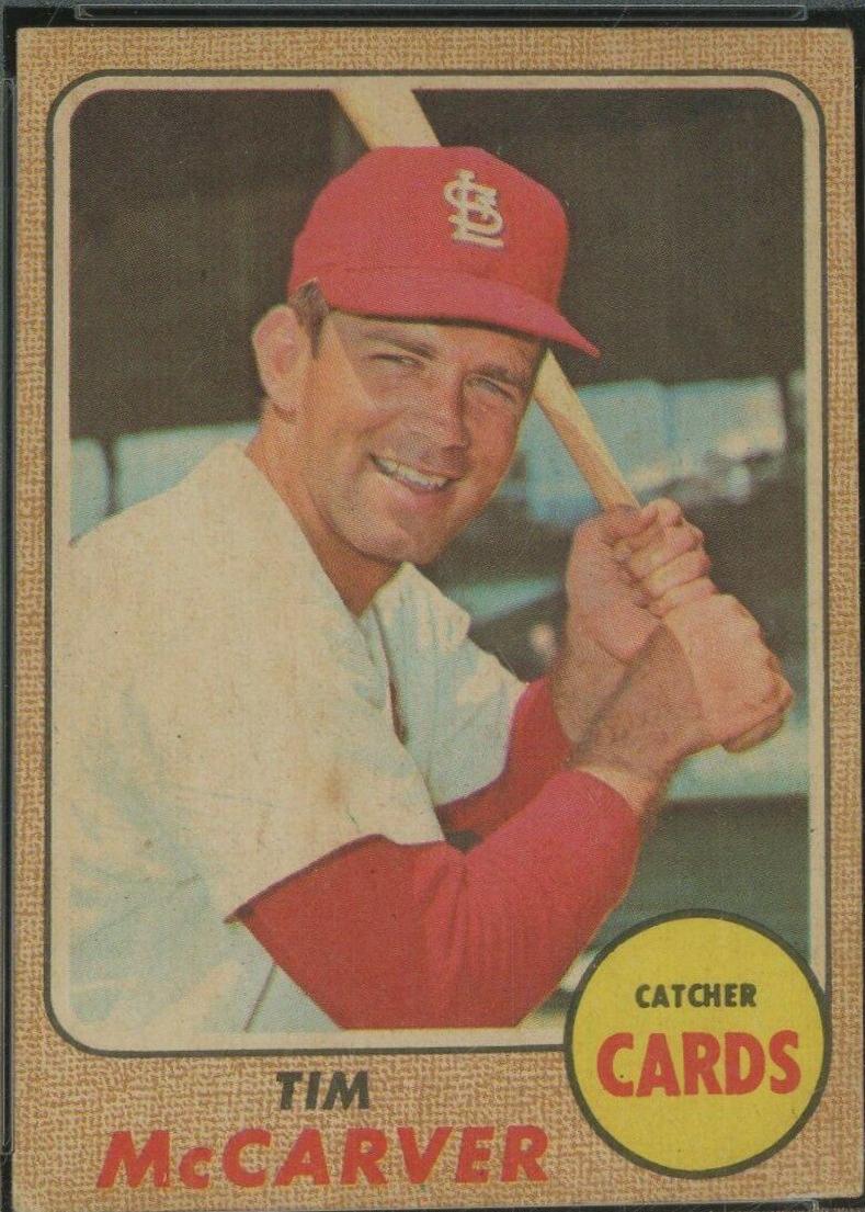 Tim McCarver #275 1968 Venezuela Topps Baseball