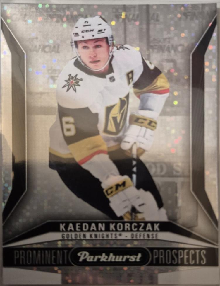 Kaedan Korczak #PP-13 Hockey Cards 2022 Parkhurst Prominent Prospects