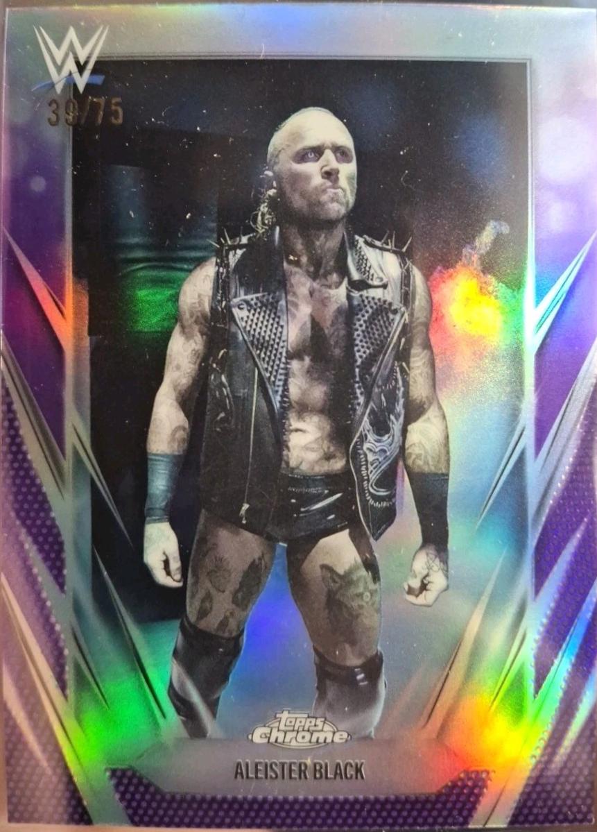 Aleister Black [Purple Refractor] #28