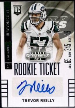 Trevor Reilly [Seat Autograph Championship Ticket] #183