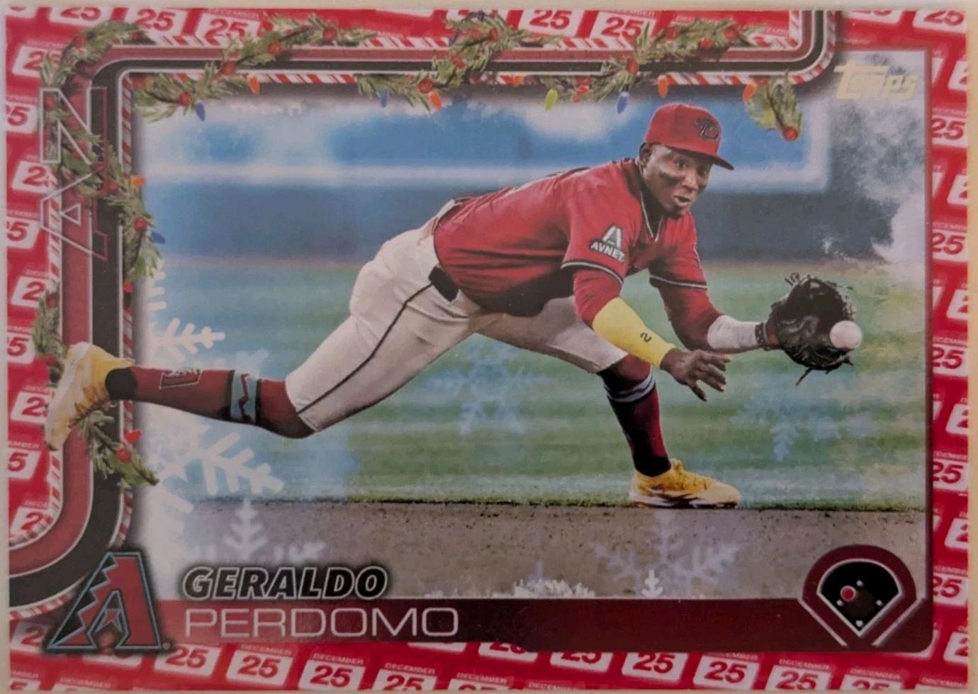 Geraldo Perdomo [25th] #H93 Prices | 2025 Topps Holiday | Baseball Cards