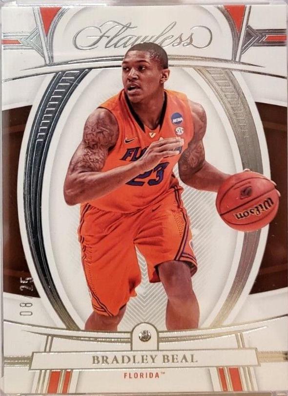 Bradley Beal #33 Basketball Cards 2022 Panini Flawless Collegiate