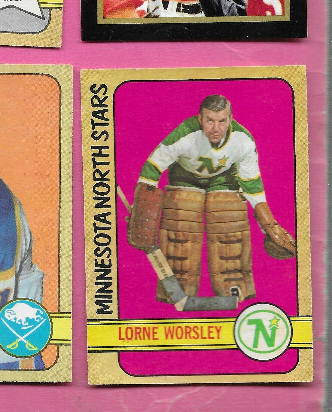 Lorne Worsley #28 Hockey Cards 1972 O-Pee-Chee