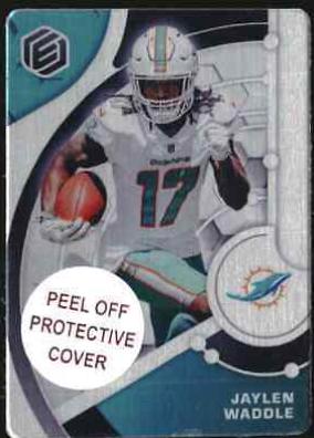 Jaylen Waddle #5 Football Cards 2022 Panini Elements