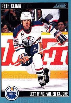 Petr Klima #383 Hockey Cards 1992 Score Canadian