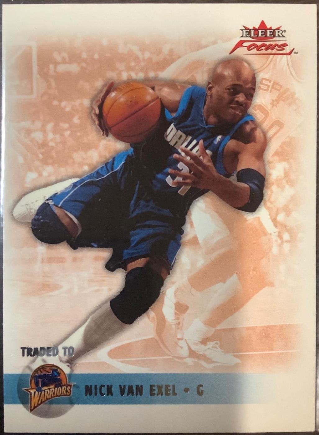 Nick Van Exel #94 Basketball Cards 2003 Fleer Focus