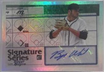 Bryse Wilson #SS-BW Baseball Cards 2019 Panini Donruss Signature Series